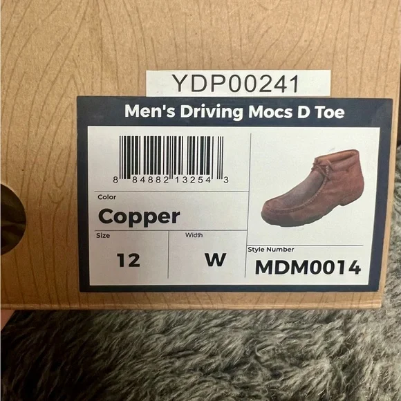 Twisted X, NWT, Chukka Boots, Driving Mocs D Toe - Picture 9 of 9